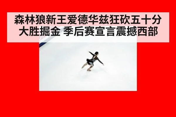森林狼新王爱德华兹狂砍五十分大胜掘金 季后赛宣言震撼西部